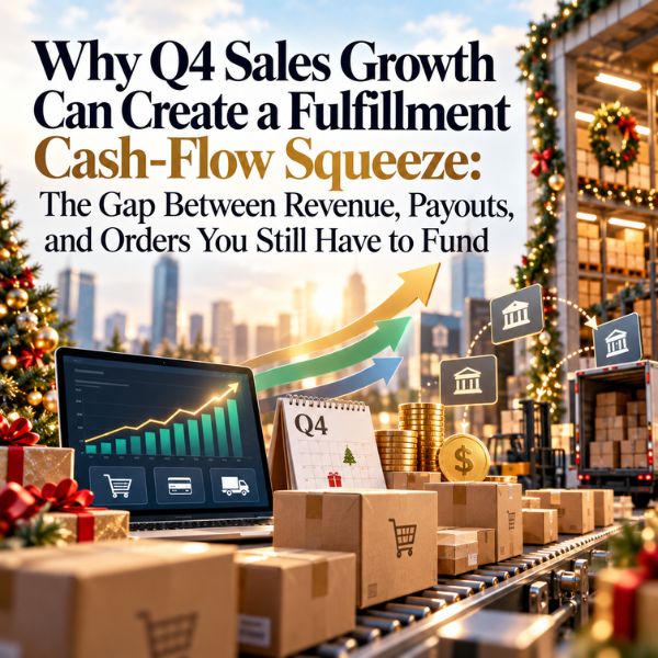 Why Q4 Sales Growth Can Create a Fulfillment Cash-Flow Squeeze: The Gap Between Revenue, Payouts, and Orders You Still Have to Fund