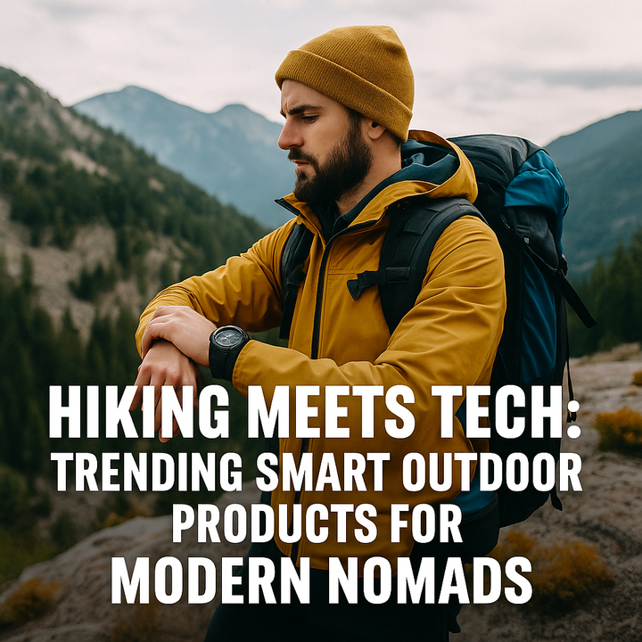 Hiking Meets Tech: Trending Smart Outdoor Products for Modern Nomads