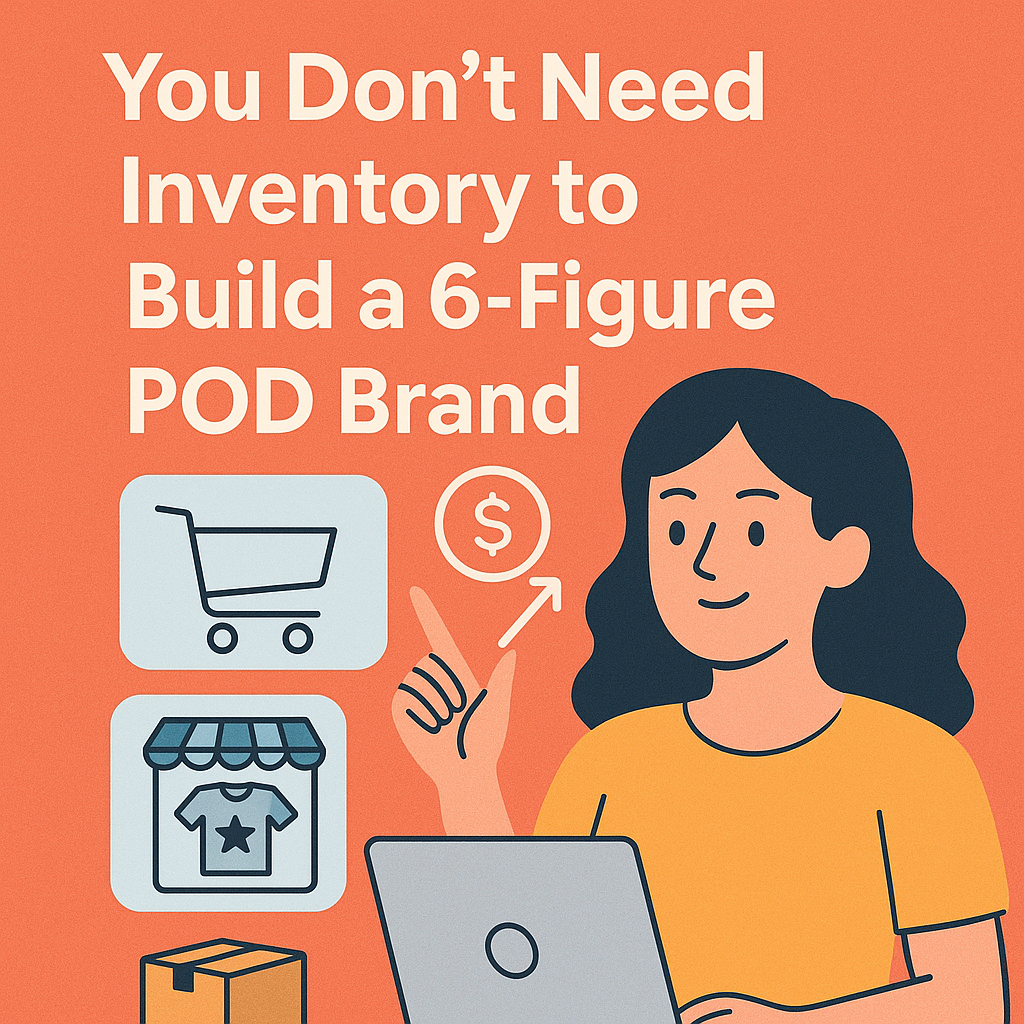 How to Start a Profitable POD Brand Without Inventory
