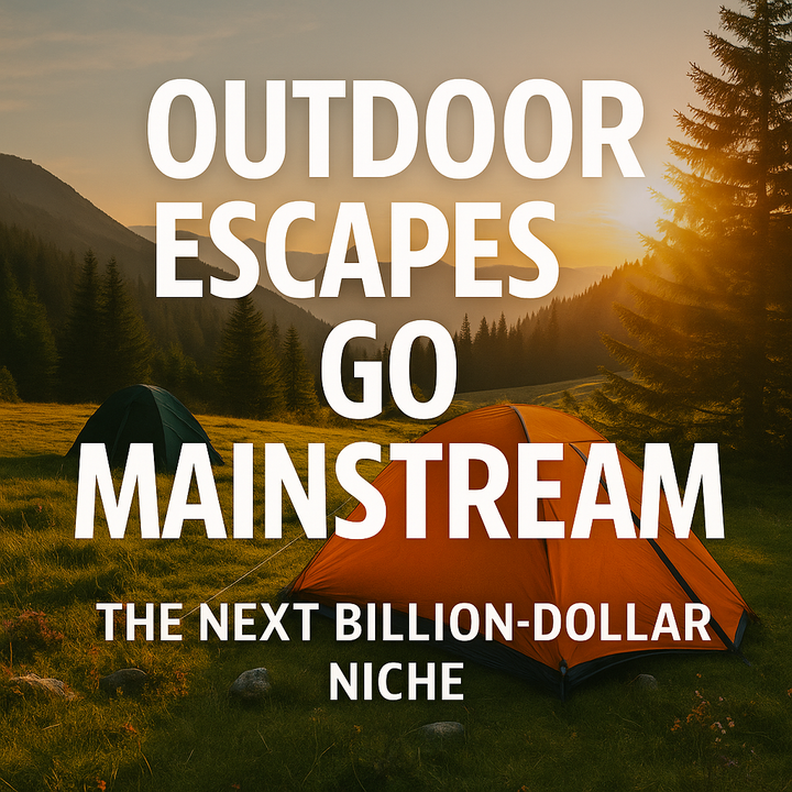 Outdoor Escapes Go Mainstream: The Next Billion-Dollar Niche