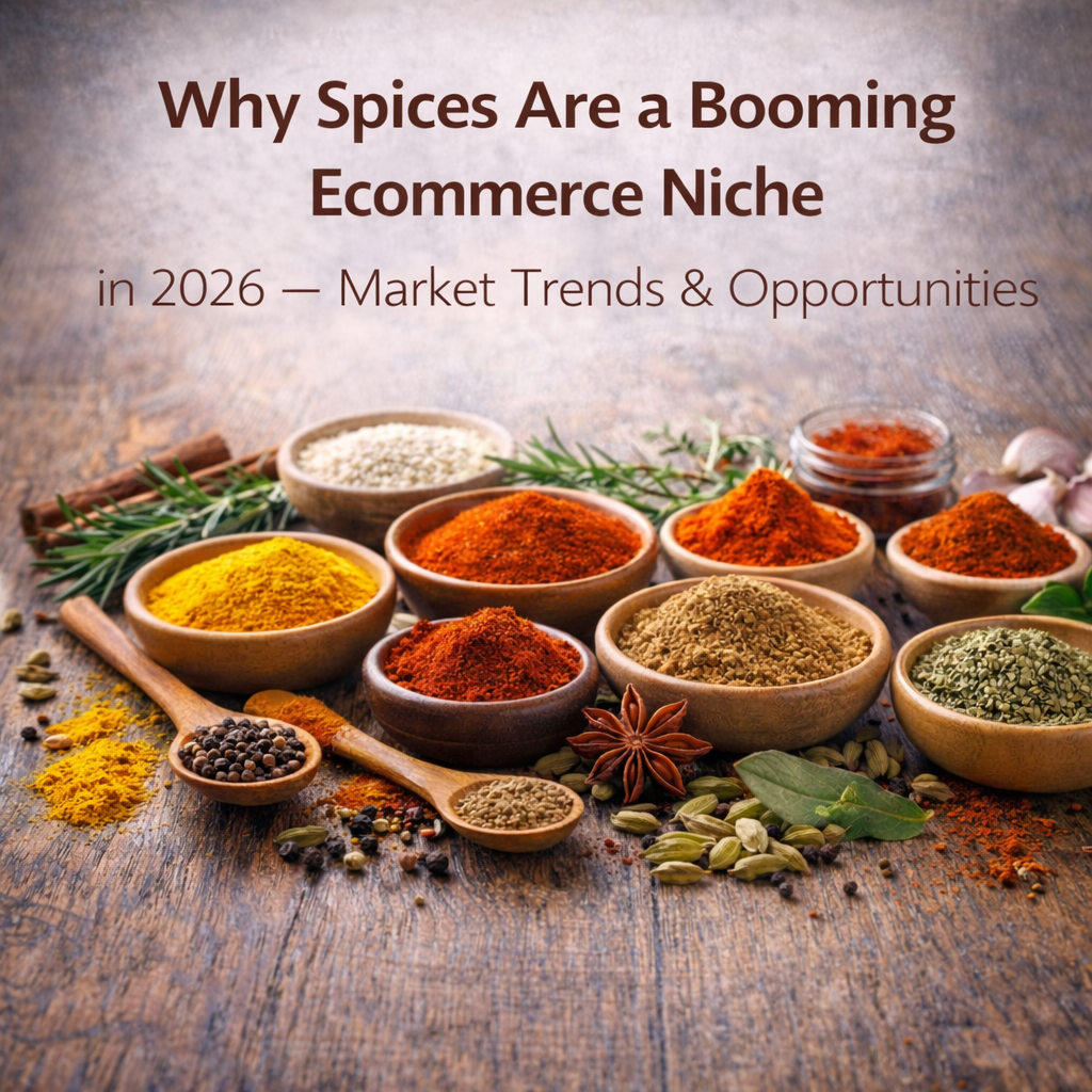 Why Spices Are a Booming Ecommerce Niche in 2026 — Market Trends & Opportunities