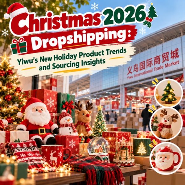 Christmas 2026 Dropshipping: Yiwu’s New Holiday Product Trends and Sourcing Insights