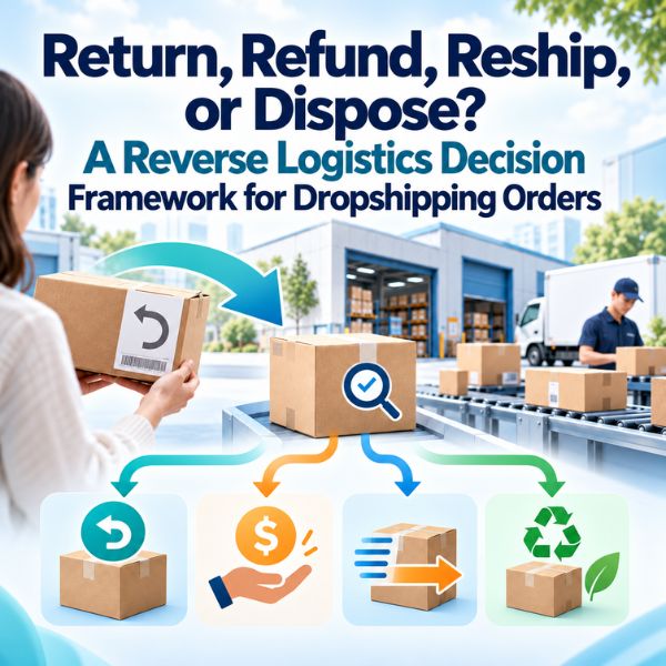 Return, Refund, Reship, or Dispose? A Reverse Logistics Decision Framework for Dropshipping Orders