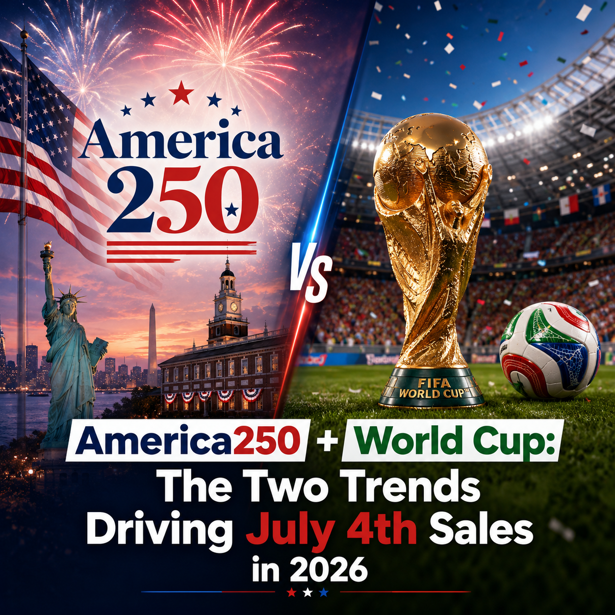 America250 + World Cup: The Two Trends Driving July 4th Sales in 2026