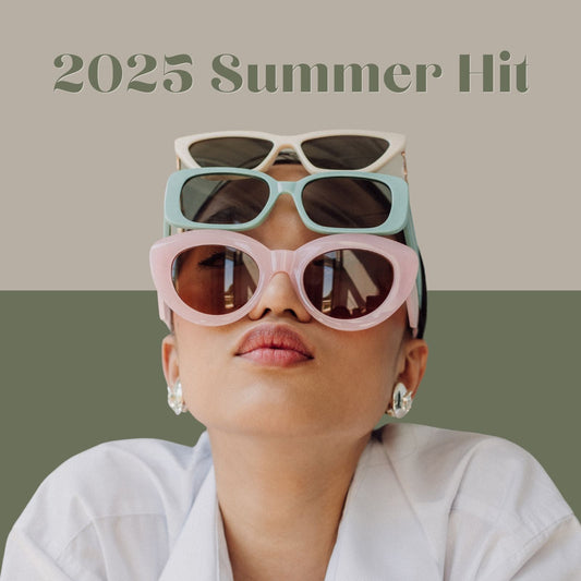 a woman wearing sunglasses