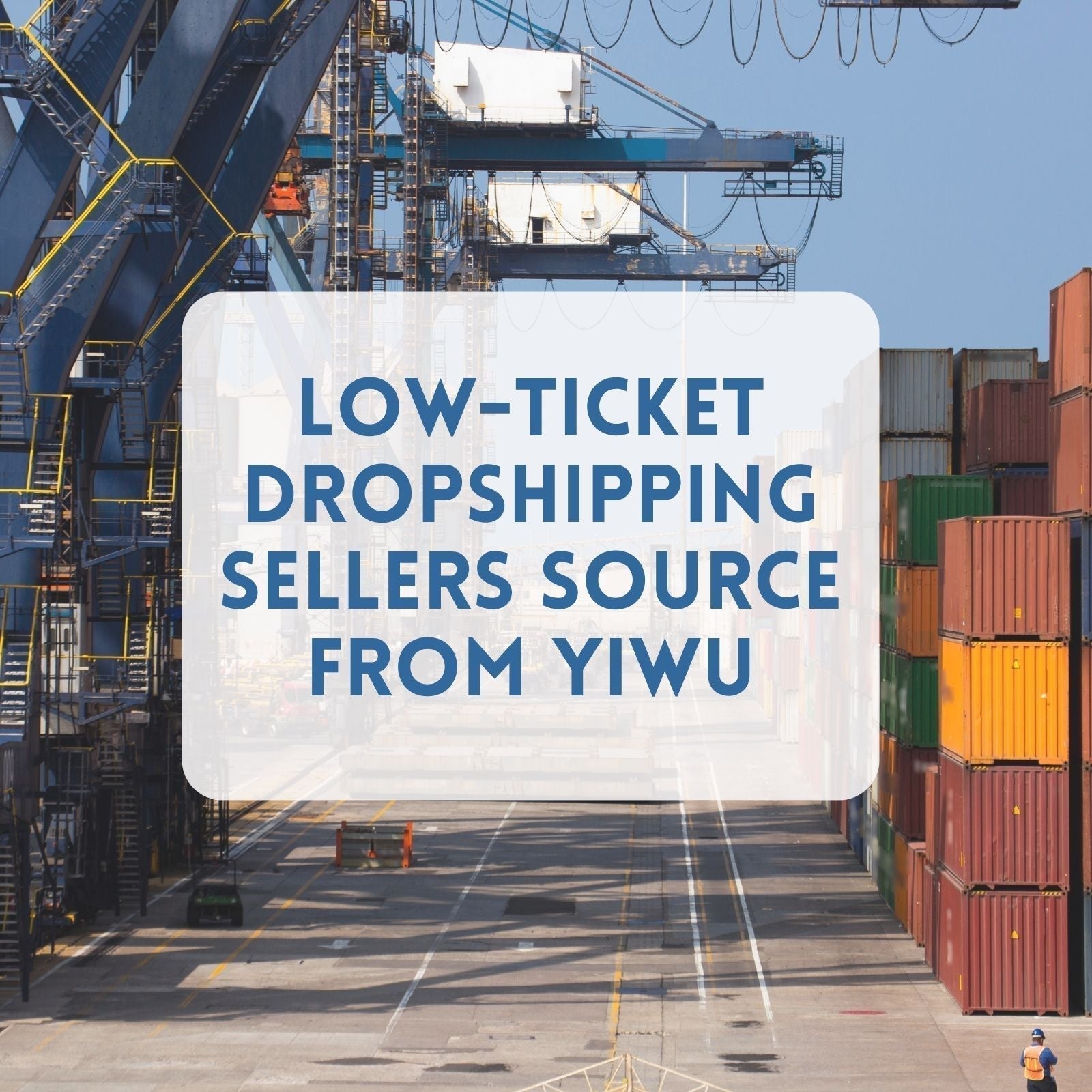 Why Low-Ticket Dropshipping Sellers Source From Yiwu Over AliExpress