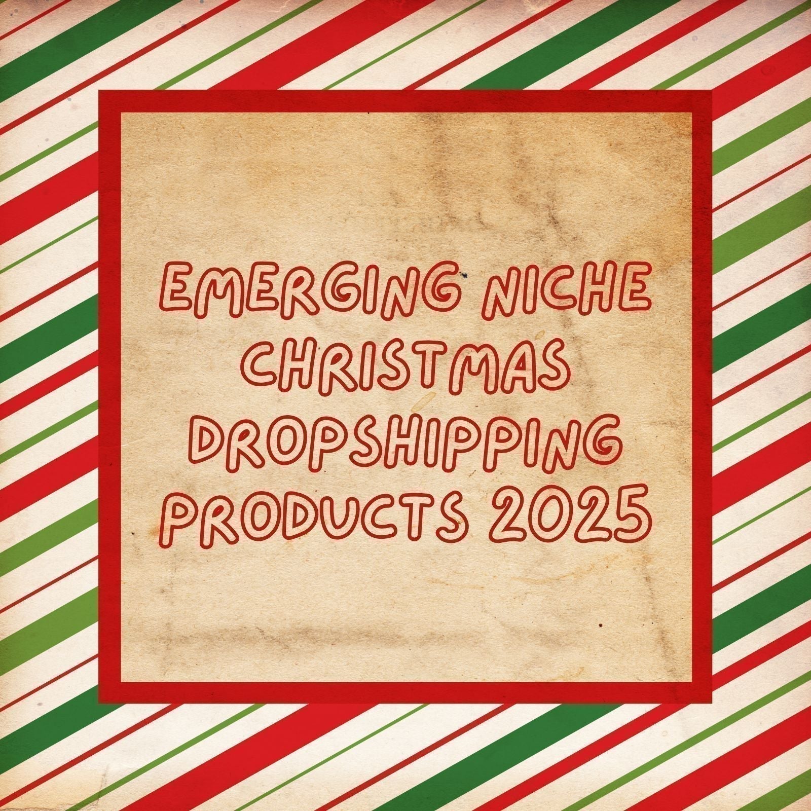 Emerging Niche Christmas Dropshipping Products 2025