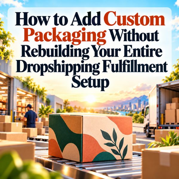 How to Add Custom Packaging Without Rebuilding Your Entire Dropshipping Fulfillment Setup