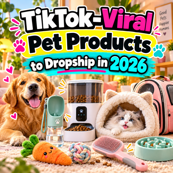 TikTok-Viral Pet Products to Dropship in 2026