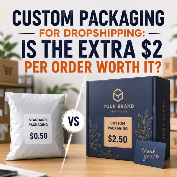 Custom Packaging for Dropshipping: Is the Extra $2 Per Order Worth It?
