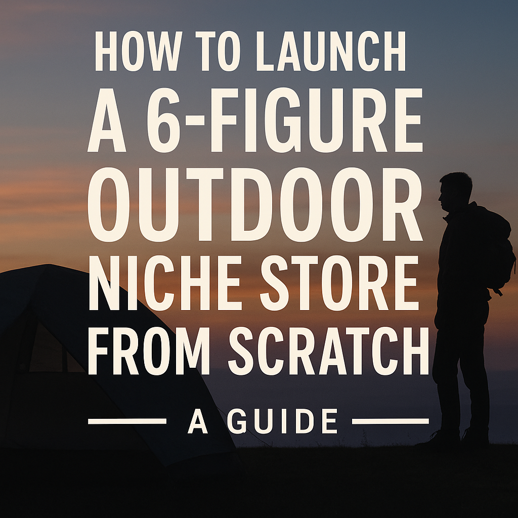 How to Launch a 6-Figure Outdoor Niche Store from Scratch