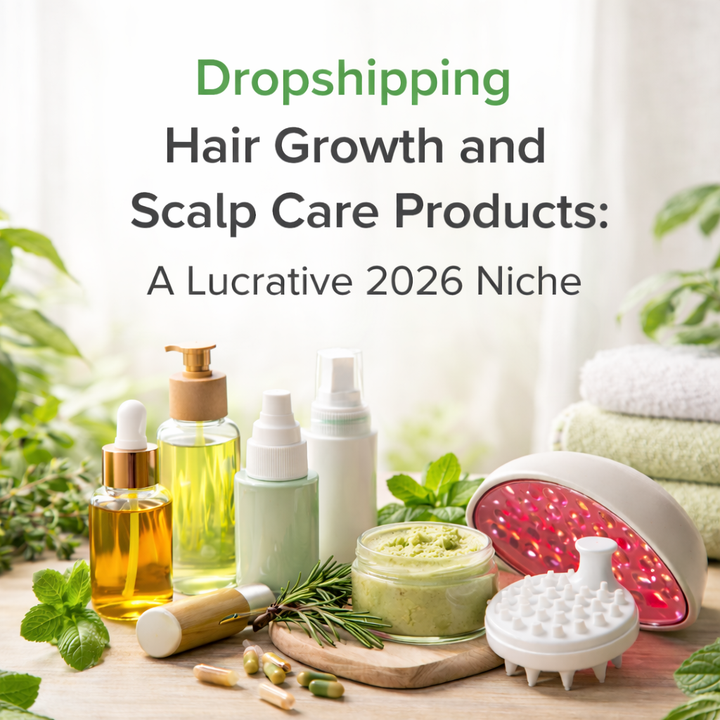 Dropshipping Hair Growth and Scalp Care Products: A Lucrative 2026 Niche