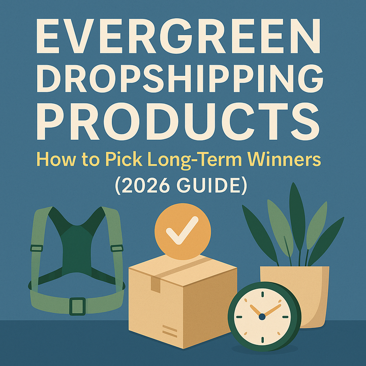 Evergreen Dropshipping Products: How to Pick Long-Term Winners (2026 Guide)