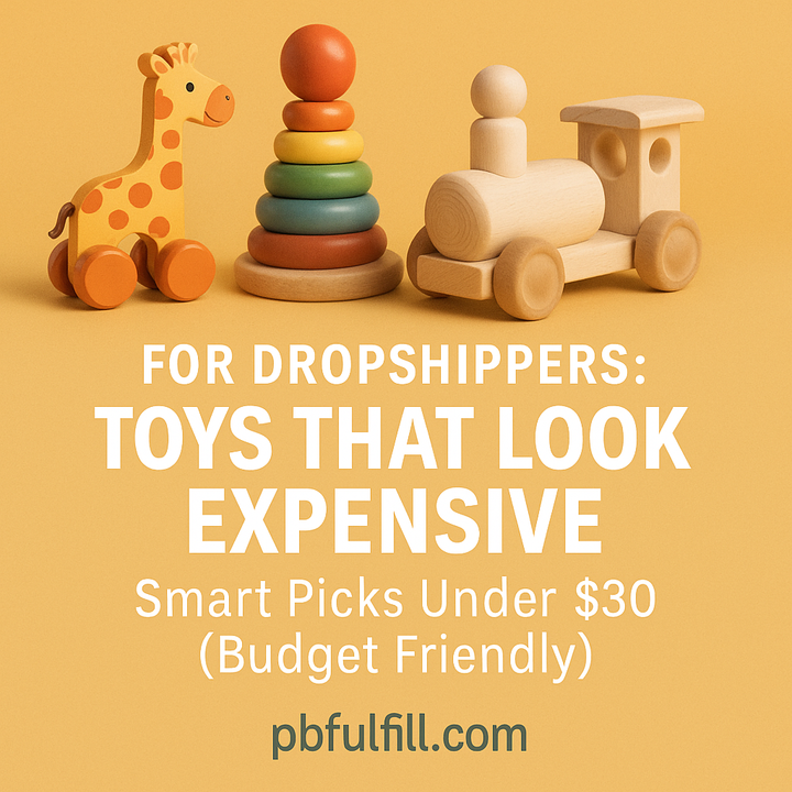 For Dropshippers: Toys That Look Expensive: Smart Picks Under $30 (Budget Friendly)