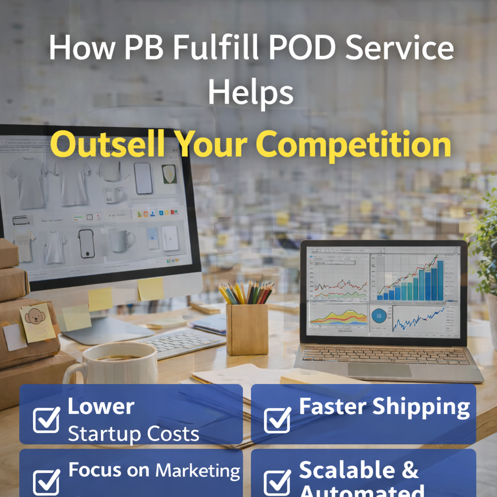 How PB Fulfill POD Service Helps You Outsell Your Competition
