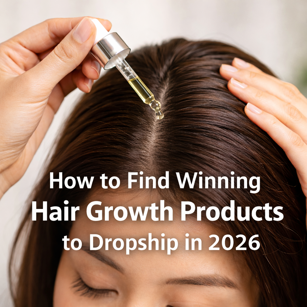 How to Find Winning Hair Growth Products to Dropship in 2026