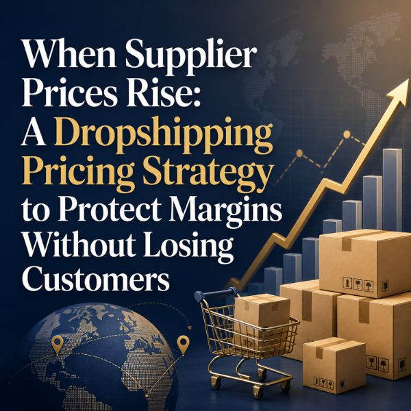 When Supplier Prices Rise: A Dropshipping Pricing Strategy to Protect Margins Without Losing Customers