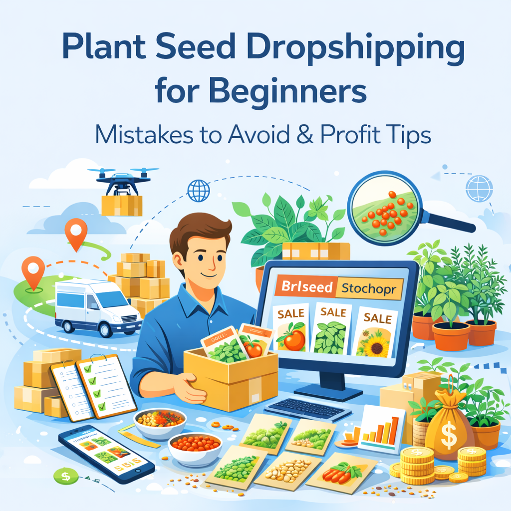Plant Seed Dropshipping for Beginners — Mistakes to Avoid & Profit Tips