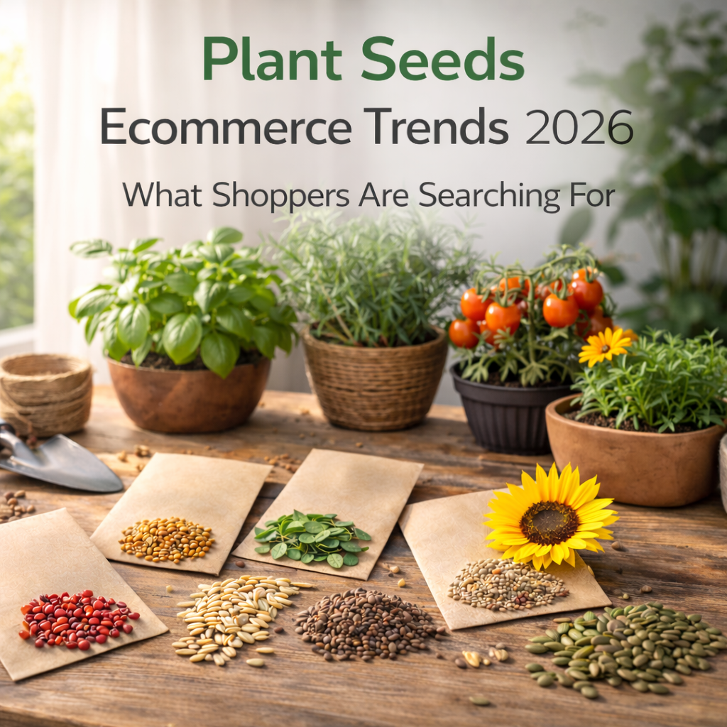 Plant Seeds Ecommerce Trends 2026 — What Shoppers Are Searching For