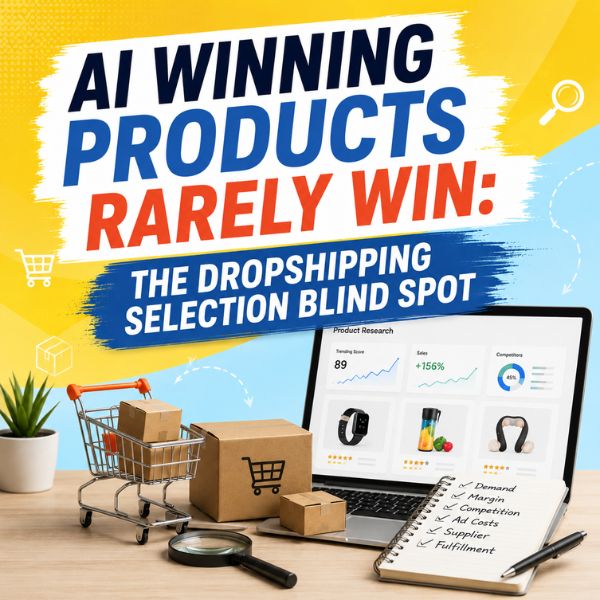 Why AI Tool "Winning Products" Rarely Win: The Dropshipping Selection Blind Spot