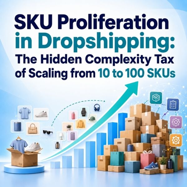 SKU Proliferation in Dropshipping: The Hidden Complexity Tax of Scaling from 10 to 100 SKUs