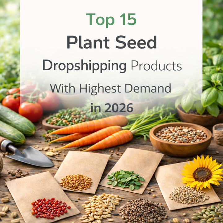 Top 15 Plant Seed Dropshipping Products With Highest Demand in 2026