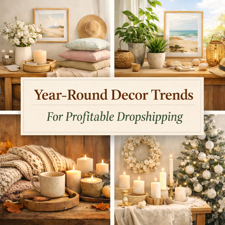Top 7 Seasonal Home Decor Trends Dropshippers Can Leverage Year‑Round