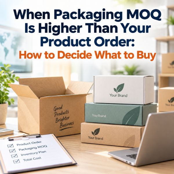 When Packaging MOQ Is Higher Than Your Product Order: How to Decide What to Buy