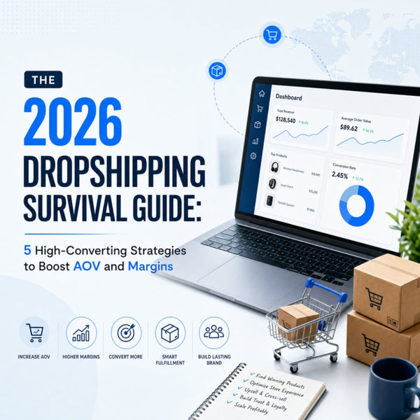 The 2026 Dropshipping Survival Guide: 5 High-Converting Strategies to Boost AOV and Margins