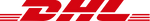DHL logo in red