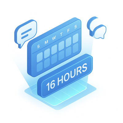 Online 7 Days × 16 Hours