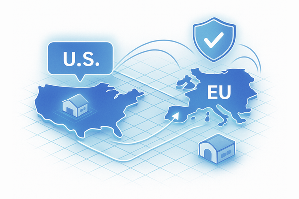 U.S. & EU warehouse network