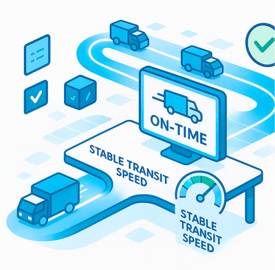 60% of negative reviews come from delivery delays.
