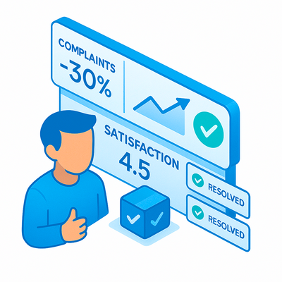 Seamless after-sales builds brand trust and reduces negative feedback.